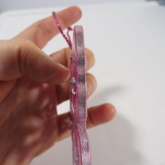 Butterfly with SUNFLOWER DESIGN Laser Cut Wooden Ornament Hangs #2 - Picture 6 of 6